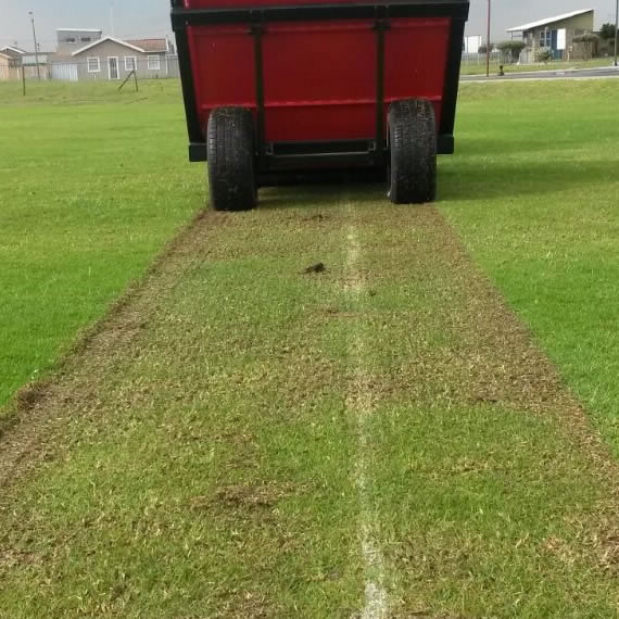 scarify sport fields